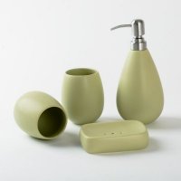 简约哑光陶瓷卫浴四件套 时尚家居礼品
