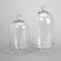 透明系列玻璃储物罐家居储物罐CDT00180(大）CDT00179(小）