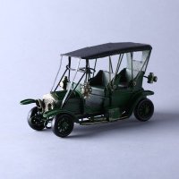 敞篷老爷车模型 手工铁皮复古工艺摆件创意居装饰品 （含木架费）DMDD027