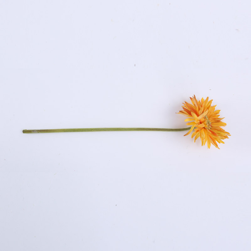 仿真花 黄色非洲菊装饰花 样板房办公室家居客厅茶几摆放装饰花 NF292