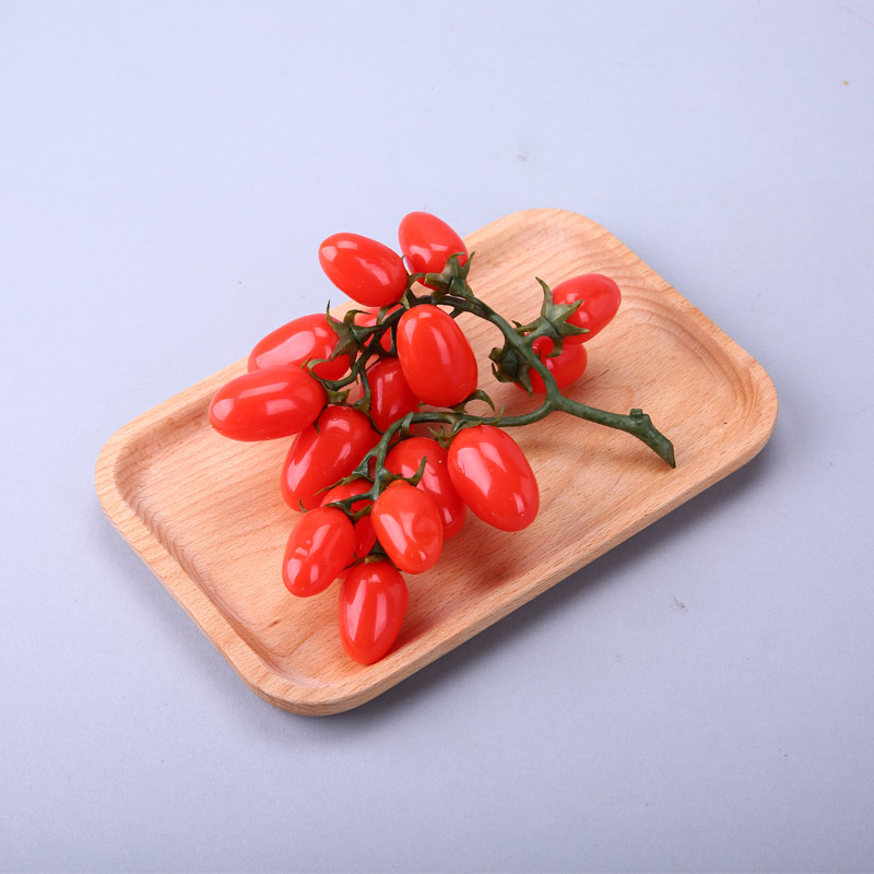 圣女果（红）创意仿真摆件 摄影商店道具厨房橱柜仿真果/食品蔬装饰品 HPG441