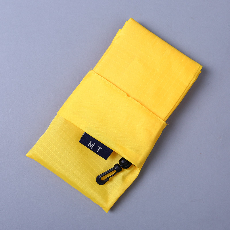 折叠收藏式环保袋 时尚简约纯色便携背心环保袋 GY883