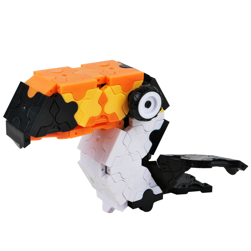 小蜜蜂神奇3D积木拼插里约大冒险 益智玩具 玩具礼品 早教科教3