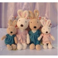 玩具布娃娃玩偶公仔兔棉布款