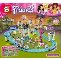 游乐场大型过山车