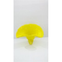 西式海洋黄色扇贝造型摆件客厅卧室装饰