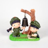 大禹八荣八耻革命爱情小兵系列结婚礼物实用装饰品新婚庆礼品摆件DY9426