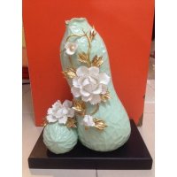 简约田园风格立体化造型花生花瓶装饰摆件Y030