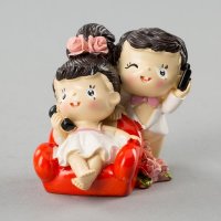 西式情侣甜密粉姬人物摆设树脂工艺品礼物9691