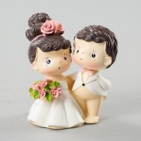 西式甜密粉姬人物摆设树脂婚庆工艺品9698