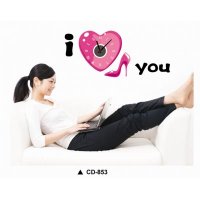 I LOVE YOU 时钟贴 DIY客厅创意个性挂钟