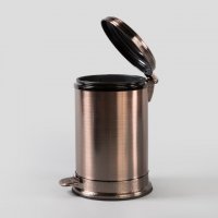 欧式简约脚踏式不锈钢垃圾桶 Y10L-1