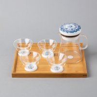 新玻璃茶具兰馨 骨质瓷 DYL19