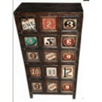 西式手工复古柜子家居摆设客厅卧室商铺装饰1-1#