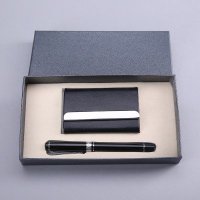 笔+名片盒礼盒套装 时尚高档商务礼品个性定制实用节日礼品 TDL39