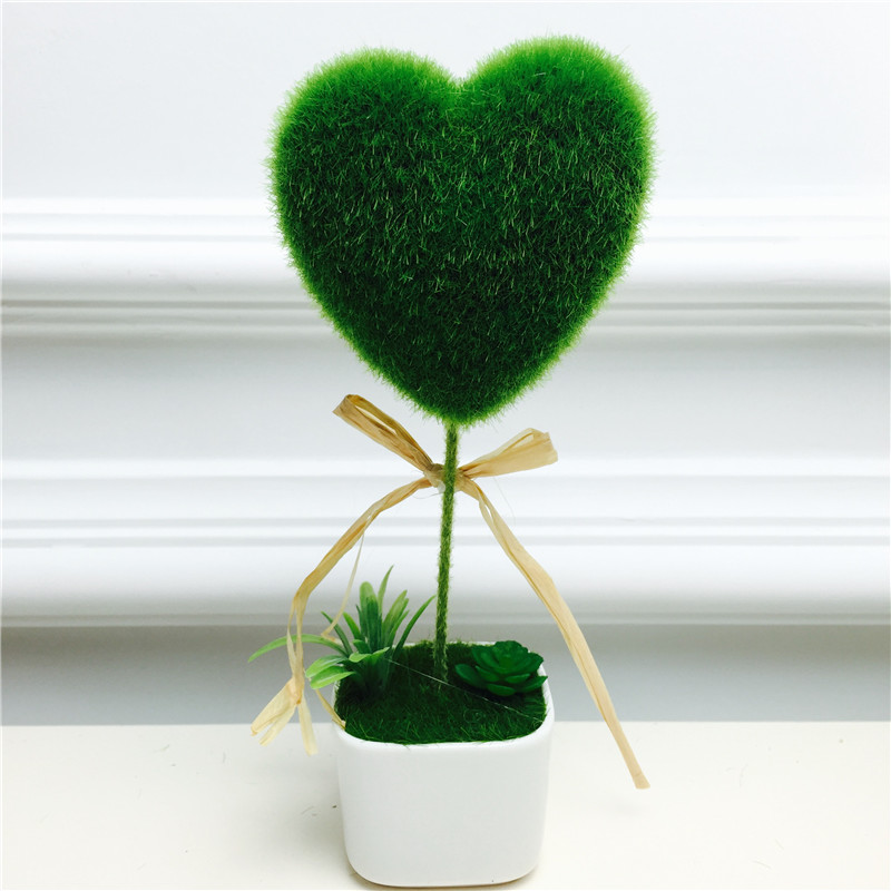 田园简约创意仿真绿植盆栽 客厅办公室内装饰植物软装家居摆件3