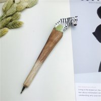 小斑马 木制动物笔木雕笔