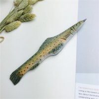 鱼 木制动物笔木雕笔