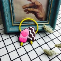发饰高弹不伤发绳皮套发带头饰头绳发圈橡皮筋头花头圈女