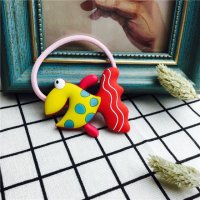 发饰高弹不伤发绳皮套发带头饰头绳发圈橡皮筋头花头圈女