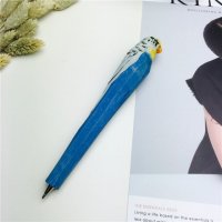 麻色鹦鹉 木制动物笔木雕笔