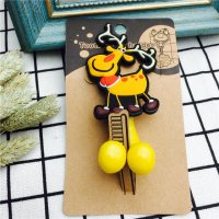 鹿 创意吸盘吸墙牙刷架