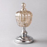 西式现代风格玻璃果盘摆件家居装饰摆件