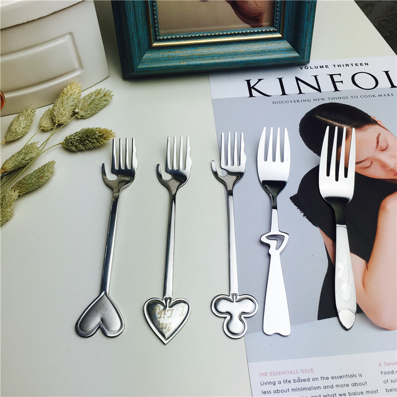 不锈钢便携式餐具创意叉勺筷子便携餐具1
