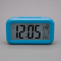 简约创意聪明光控闹钟 办公室桌面床头电子时钟9901