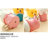 简约创意省电环保感应卡通led小夜灯
