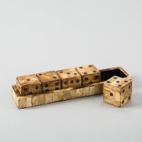 简约复古骰子造型钛合金摆件书房客厅装饰（不含税）
