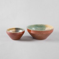 中式简约陶瓷兰色大碗家居装饰碗