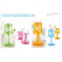 台灯牙刷杯套装 创意家居清洁用品