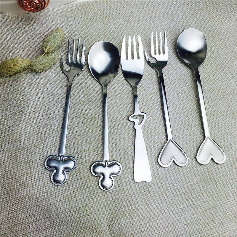 不锈钢便携餐具不锈钢叉子实用便携餐具1