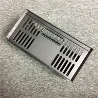 E-1539 简约安全环保家居收纳盒灰-中