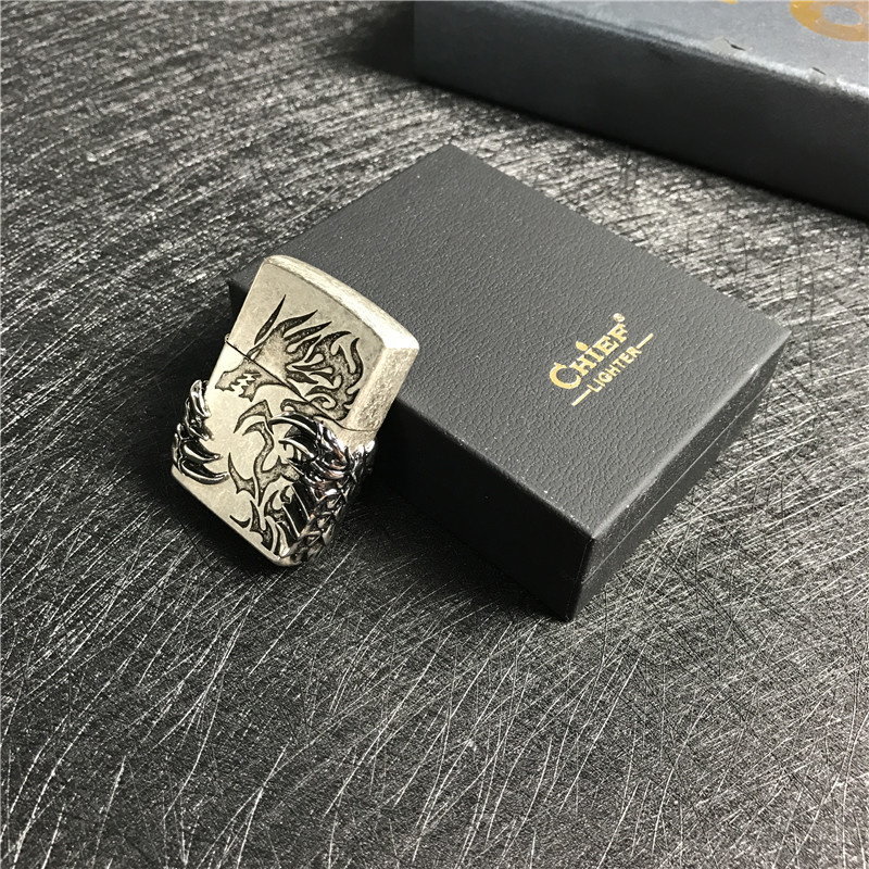 便携防风金属打火机小巧时尚创意打火机点烟器2