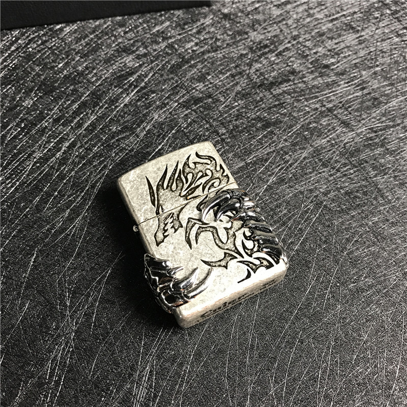 便携防风金属打火机小巧时尚创意打火机点烟器3