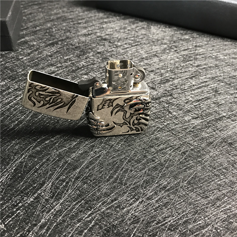 便携防风金属打火机小巧时尚创意打火机点烟器5