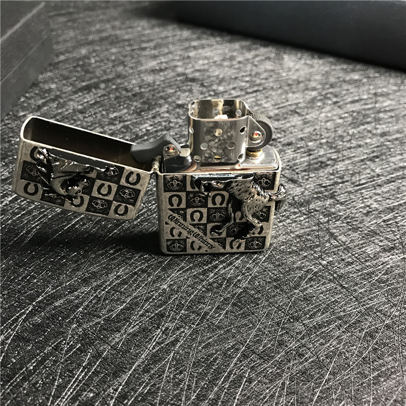 便携防风金属打火机小巧时尚创意打火机点烟器5