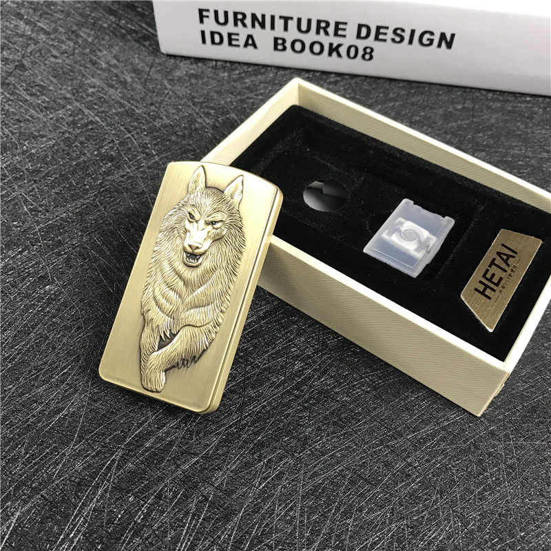 便携防风金属打火机时尚创意个性打火机点烟器2
