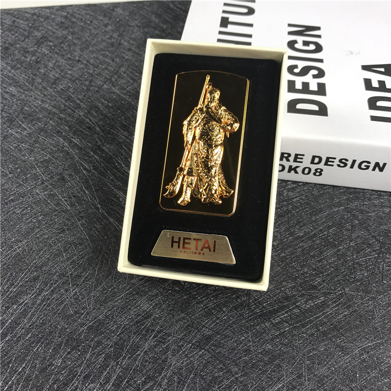 便携防风金属打火机时尚创意个性打火机点烟器1