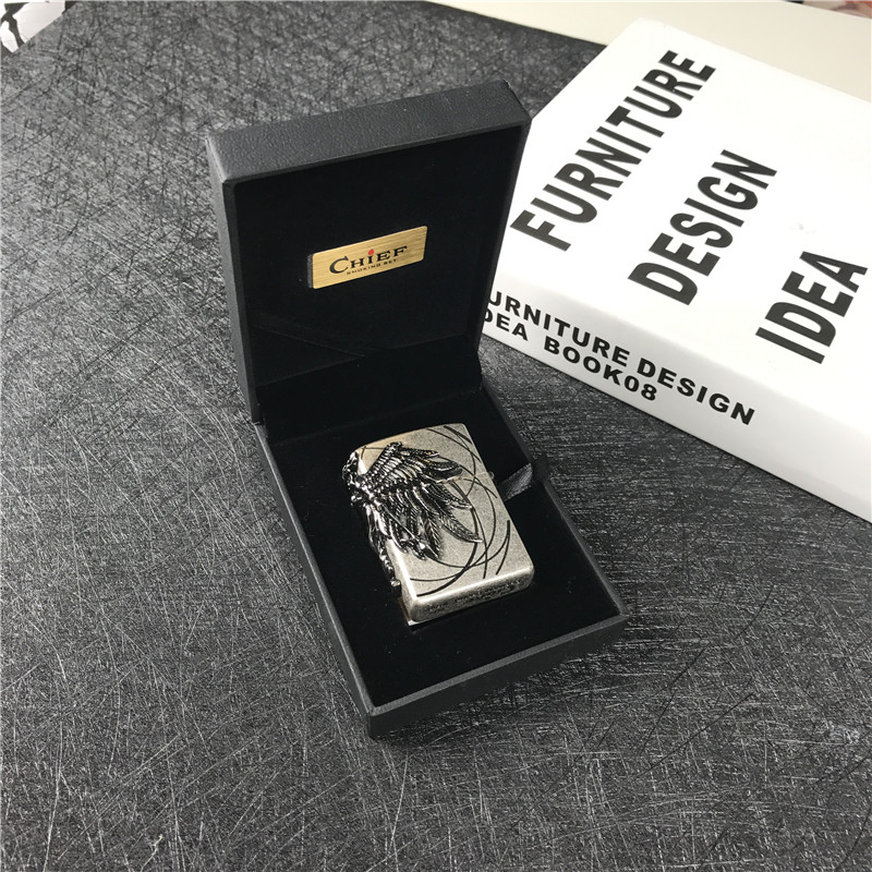 便携防风金属打火机时尚创意个性打火机点烟器1