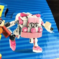 机器人扭蛋积木创意迷你玩具