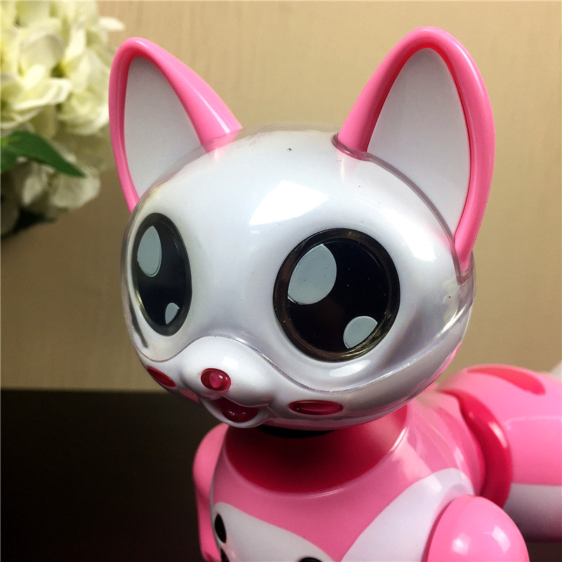 芭比系列粉色电子宠物电子猫猫新款创意电动遥控玩具7
