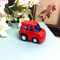 模型车 红色合金轿车模型玩具车