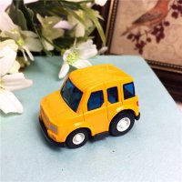 模型车 黄色合金汽车模型玩具车