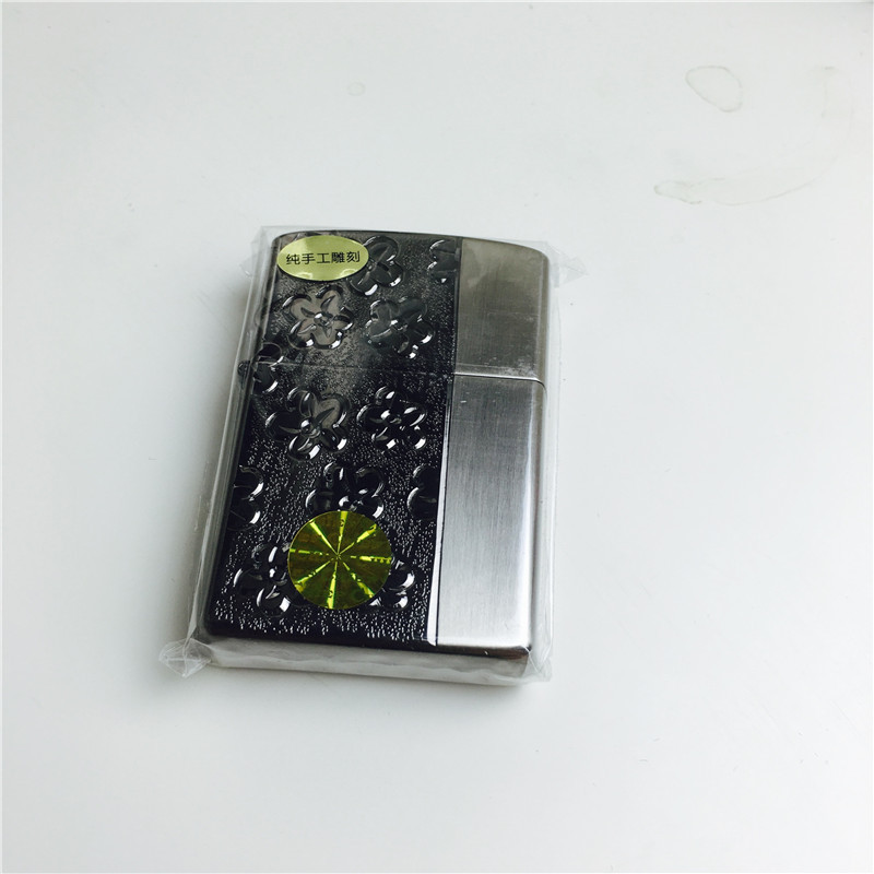 银色个性创意防风火机4