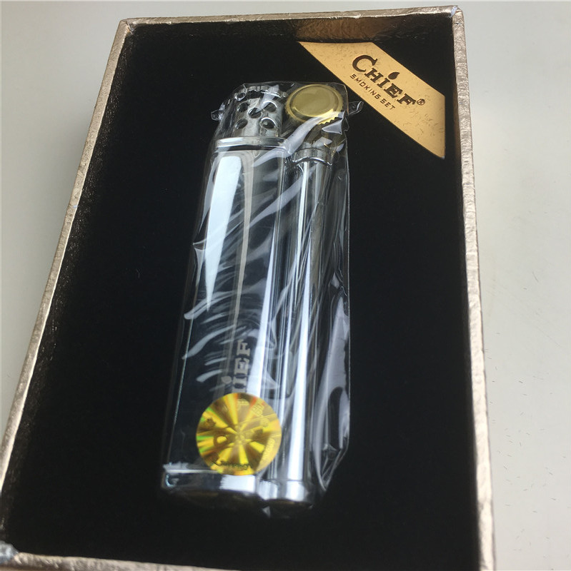 个性创意防风火机银色4