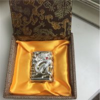 个性创意防风火机银色