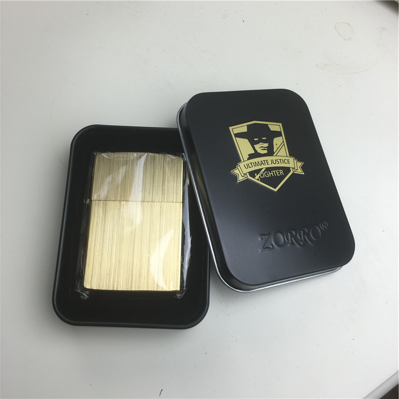 个性创意防风火机金色1
